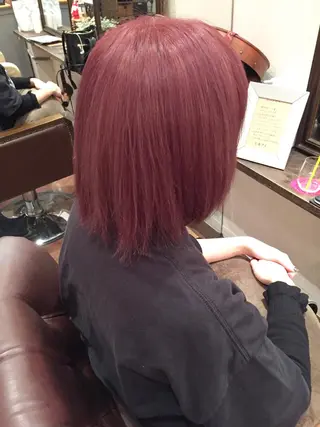 ショート カラー いしだ みさきのヘアスタイル