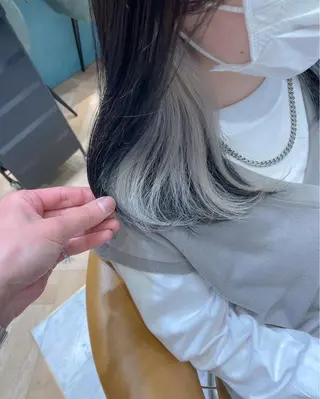 ミディアム カラー 髪質改善/縮毛矯正/ ボブ/店長/槌矢圭悟のヘアスタイル