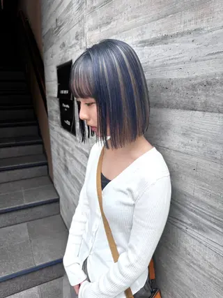ロング カラー ParveMix NANOのヘアスタイル