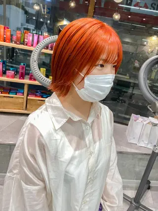 ショート 韓国風デザイン 💐MIZUKI💐のヘアスタイル