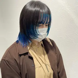 ショート カラー IwAsh  大和駅店所属・shiho .のヘアスタイル