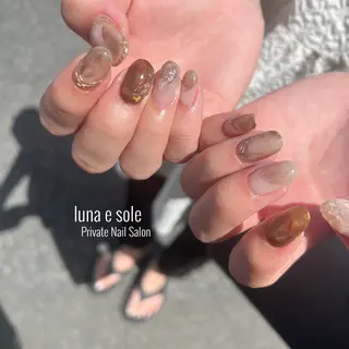 ネイル Luna e  Soleのネイルデザイン