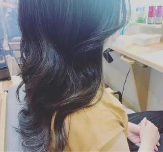 セミロング 【nina】所属・透明感カラー神野 敦也【三軒茶屋】のヘアスタイル