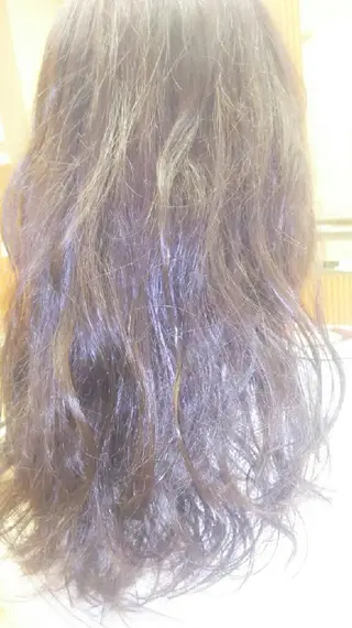 セミロング パーマ 脇田 雄大のヘアスタイル