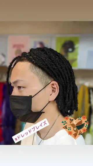 セミロング メンズ scamp ★のヘアスタイル