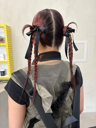ヘアアレンジ yuuna/ レイヤーカット🎀のヘアスタイル