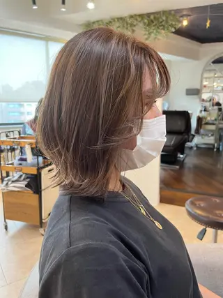 ミディアム 本場の韓国ヘア 🇰🇷チ・ヨンジュのヘアスタイル