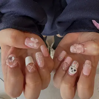 ネイル Vante梅田店所属・vante_aimi .パラジェル取扱店のネイルデザイン
