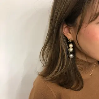 ミディアム レイヤー/ウルフ🤎 mayo.のヘアスタイル