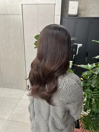 セミロング 🫧艶髪カラー Hanan🎀のヘアスタイル