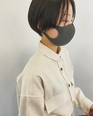 ショート カラー パーマ ヘアアレンジ ショート/ボブ/ パーマ/柏原良亮のヘアスタイル