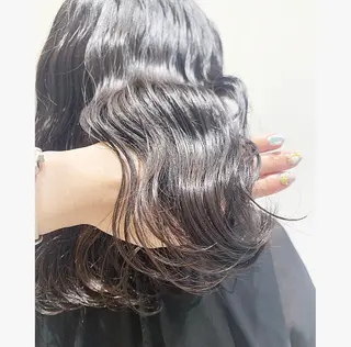 セミロング 💙美髪救世主💙 関華蓮のヘアスタイル