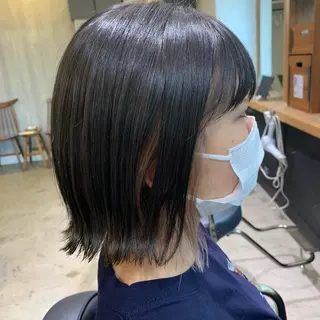 ショート カラー ノグチ ナツコのヘアスタイル
