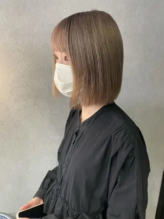 ショート Eliss Horie所属・coco♡ 韓国hairのヘアスタイル