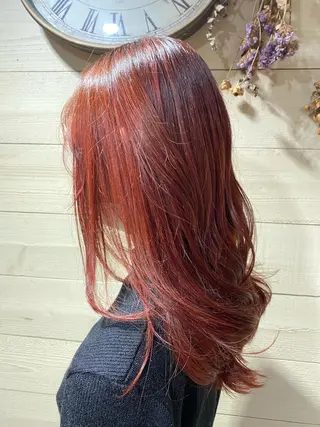 ロング カラー ミズタ マイのヘアスタイル