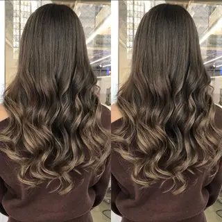 ロング カラー 🌈プルエクステ& ハイトーン🌈関飛鳥のヘアスタイル