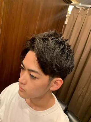 ショート メンズ ヒロ銀座 バーバーショップ神楽坂所属・ひらお あおとのヘアスタイル