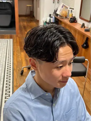 ショート メンズ メンズカット✂️ スキンフェード伊藤陸のヘアスタイル