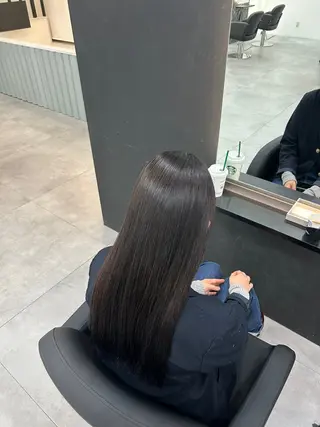 ロング 山田 航平のヘアスタイル