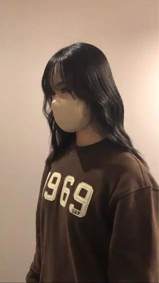 ミディアム 問屋町chapter 日笠快生のヘアスタイル