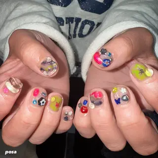 ネイル posa nail モエミのネイルデザイン