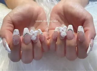 ネイル HOSHI ⭐️辻堂 /藤沢ガーリーネイルのネイルデザイン