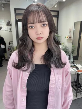 ロング カラー 髪質改善will hairdesignのヘアスタイル