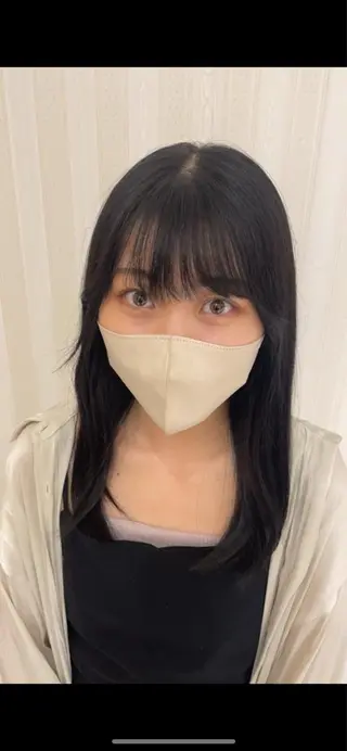 セミロング カラー 💞暖色カラー 💞risaのヘアスタイル