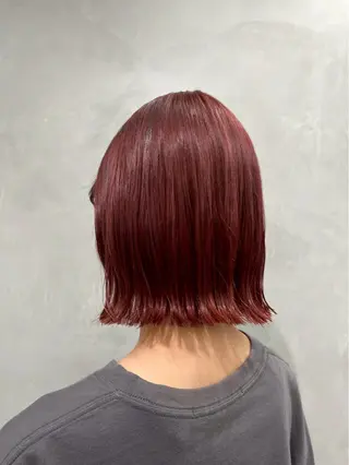 ミディアム カラー 🫧ワンカラー🫧 えりかのヘアスタイル