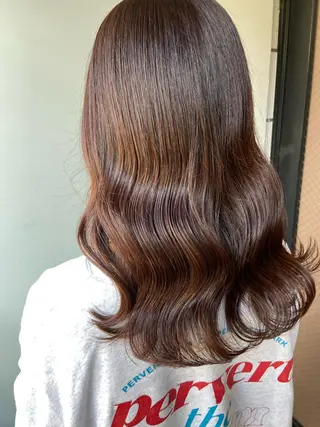 ロング カラー ヘアアレンジ 💖うる艶カラー💖 モデル募集💖のヘアスタイル