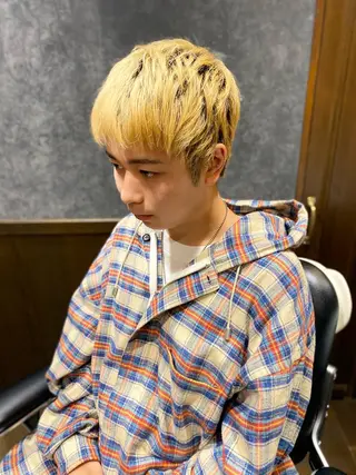 メンズ ヒロ銀座 プレミアムバーバー赤坂店所属・🔥💈恒川 媛音💈🔥のヘアスタイル