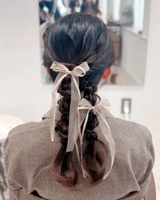 ヘアアレンジ 大宮/韓国風カラー/ yuzuki🌙のヘアスタイル