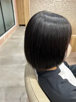 ショート 癖毛￤ボブ￤暖色 🍒竹下 茜🍒のヘアスタイル