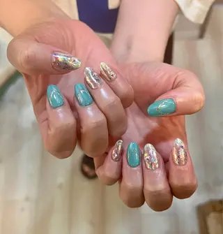 ネイル いちじゅう あおいのネイルデザイン