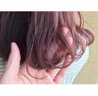 セミロング カラー ヘアアレンジ shipre (シプレ)所属・✿ 𝚜𝚊𝚔𝚒 ✿のヘアスタイル