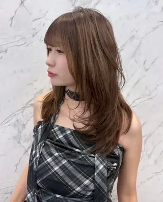 hair salon dot. mooda 韓国風サロン 町田店所属・韓国風ヘア🎀🩶 /♡𝓝𝓸𝓪♡のヘアスタイル