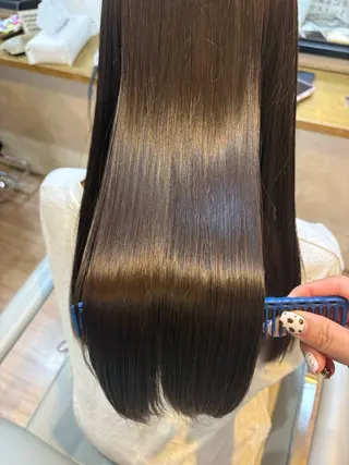 ロング IRICO たまプラーザ所属・韓国ヘアー🇰🇷 MIWAのヘアスタイル