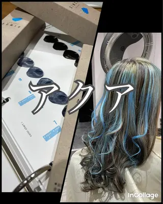 カラー イヤリングカラー Ai 浅草橋店のヘアスタイル