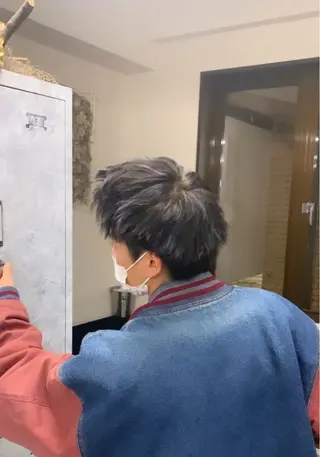 ショート メンズ 安藤 駿之介のヘアスタイル