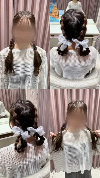 ロング ヘアアレンジ ash 志木南口店 りなのヘアスタイル