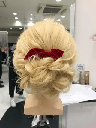 ヘアアレンジ まつげ/艶髪 /SAYAKAのマツエク・マツパデザイン