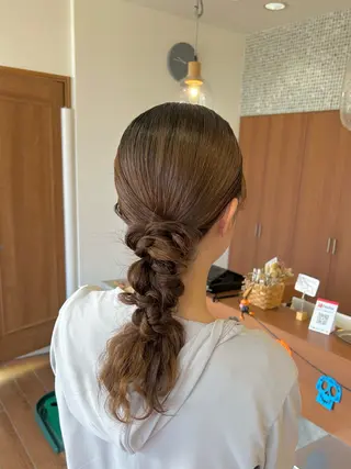 ヘアアレンジ トップスタイリスト 林すずかのヘアスタイル