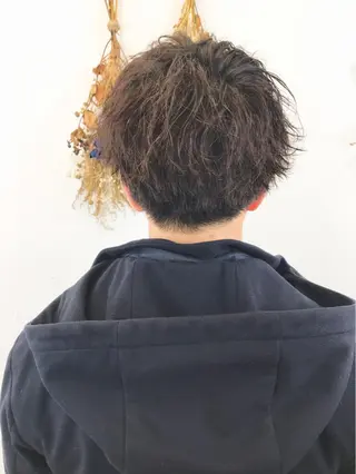 パーマ メンズ メンズサロン　アソビ元町店所属・メンズサロン アソビ元町のヘアスタイル