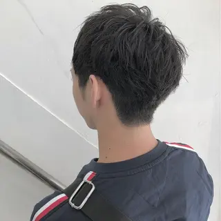 ショート メンズ CLUTCH天王寺 西藤遥河のヘアスタイル