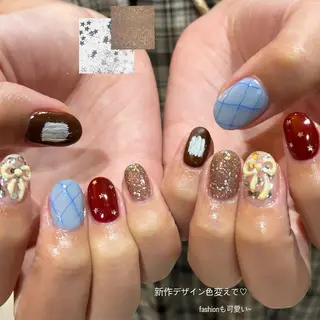 ネイル ネイルサロン　SLASH所属・Aki ୨୧のネイルデザイン