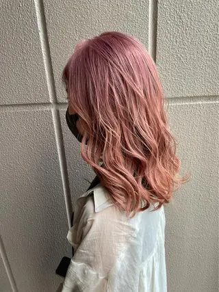 セミロング カラー 銀座⚜️【脱白髪染め 美髪矯正】トグチのヘアスタイル