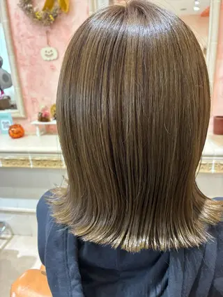 ミディアム カラー おおやま たくみのヘアスタイル