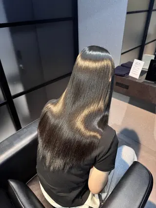 ロング rin 縮毛矯正/ 髪質改善のヘアスタイル