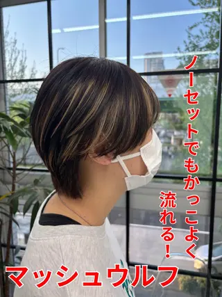 ショート カラー 🐶ひかる🐶 JILLSTUDIOのヘアスタイル