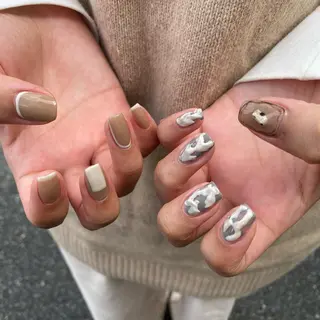 ネイル 下道 舞優のネイルデザイン